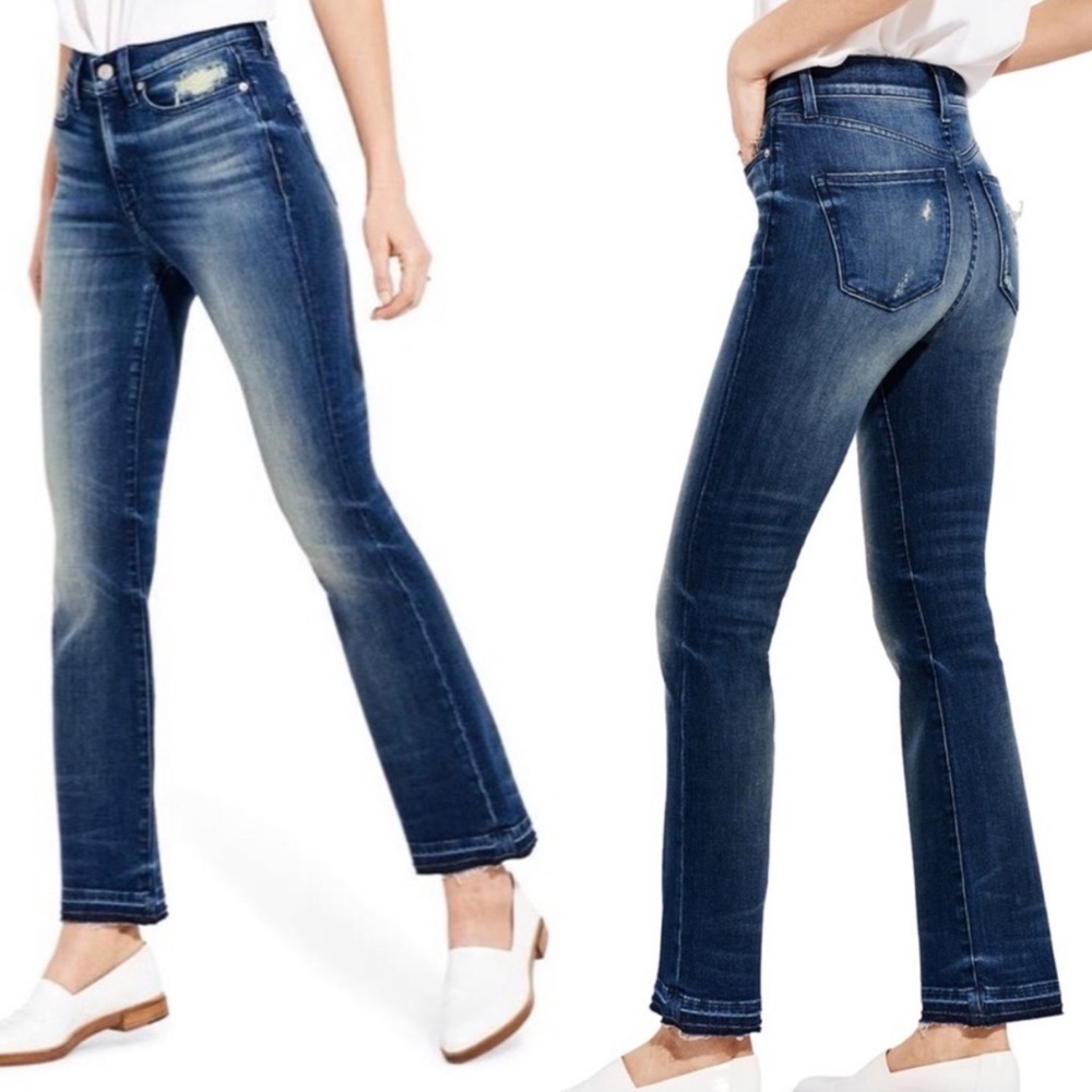 AYR Superba High Rise Straight Leg Jeans Sz 25